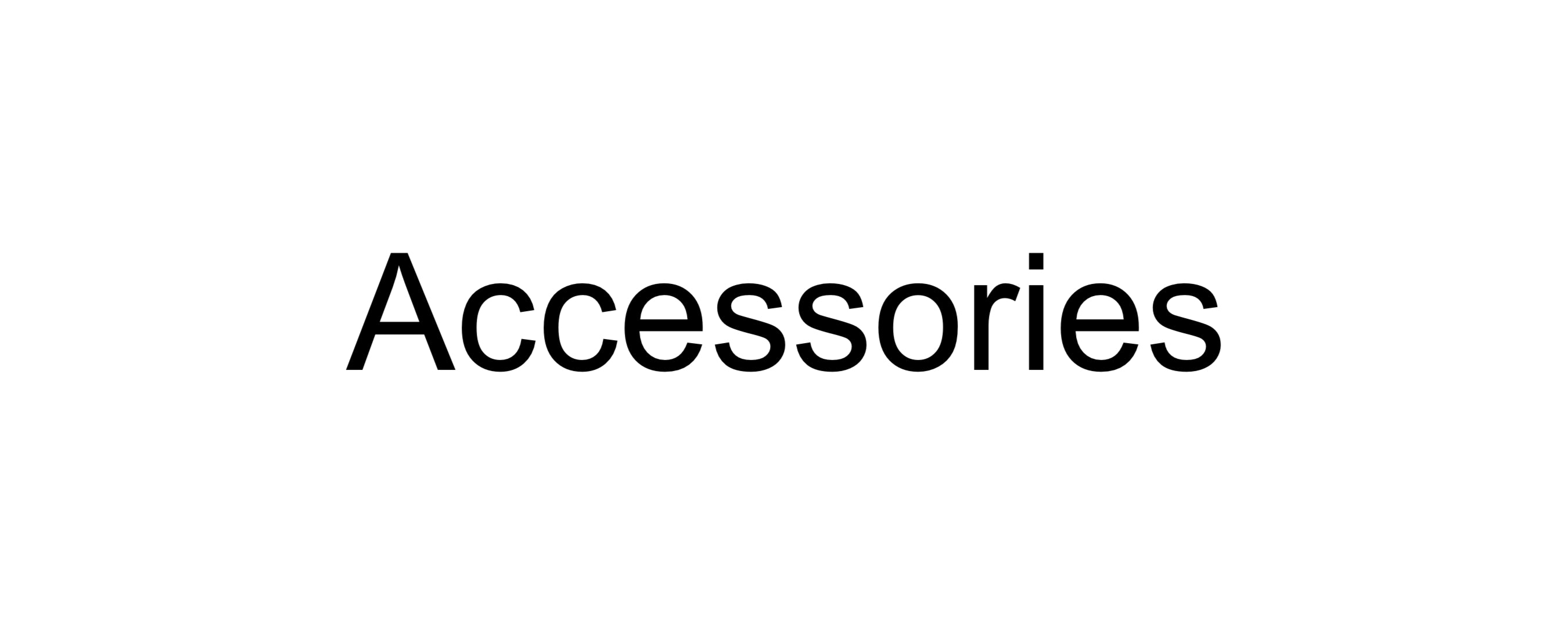 Accessories – YUKI UEDA OFFICIAL ONLINE STORE